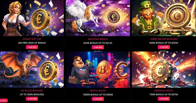 EuroBets Casino Bonus